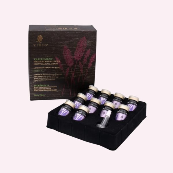 Vieso Lavender Oil Control Relaxing Essence - Rasvoittumista rauhoittava uute hiuspohjalle 5mlx10