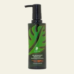Vieso Curl Styling Gel, kosteuttava keskivahvan pidon hiusgeeli kiharoille ja suorille hiuksille, Curly Girl -ystävällinen ja vegaaninen